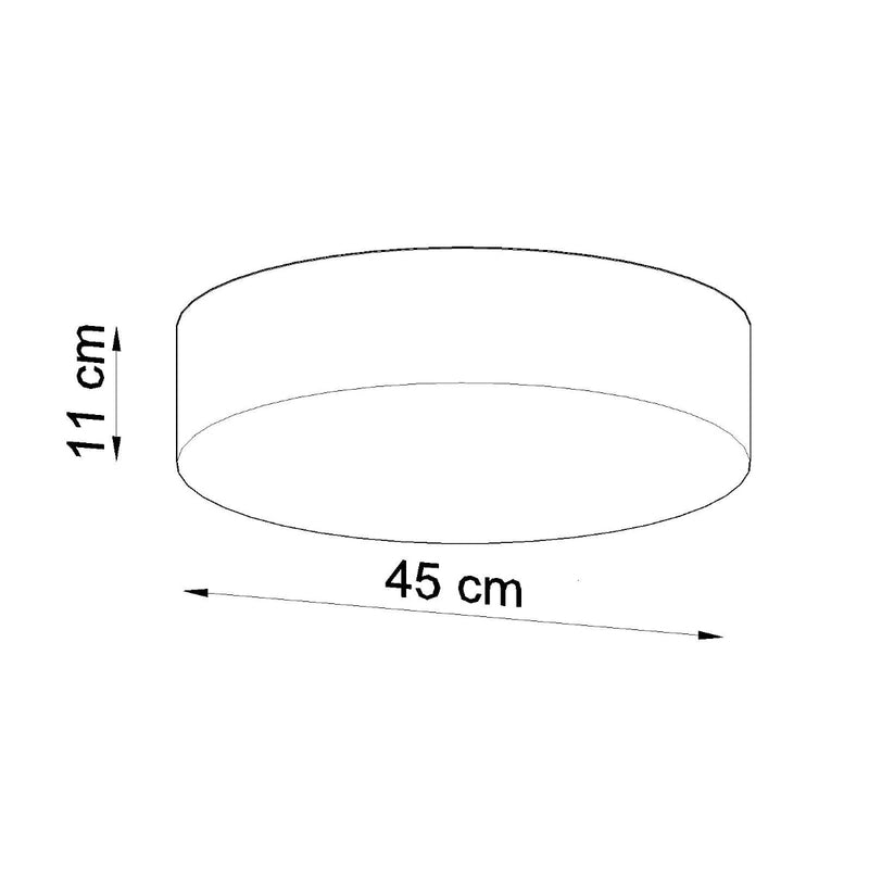 Plafondlamp ARENA 45 wit