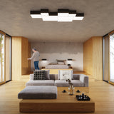 Plafondlamp HORUS zwart