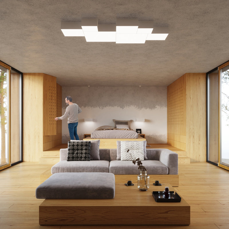 Plafondlamp HORUS wit
