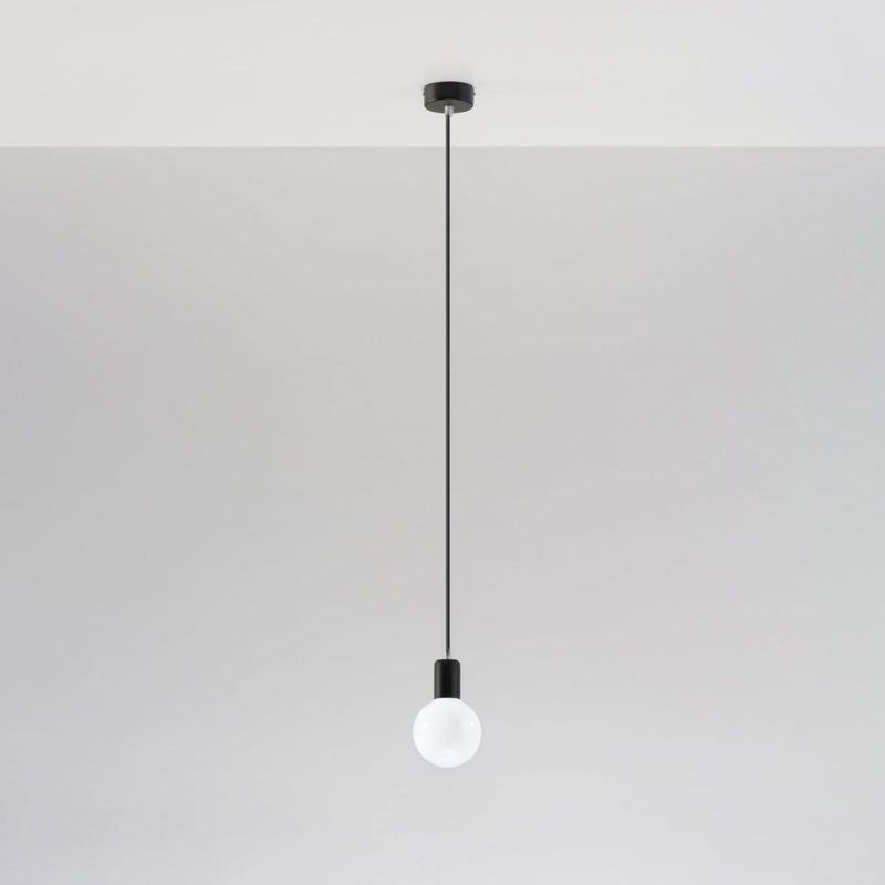 Hanglamp EDISON zwart