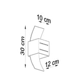 Wandlamp LORETO wit