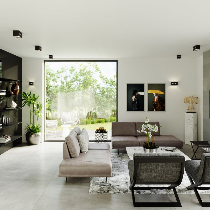 Wandlamp LOBO zwart