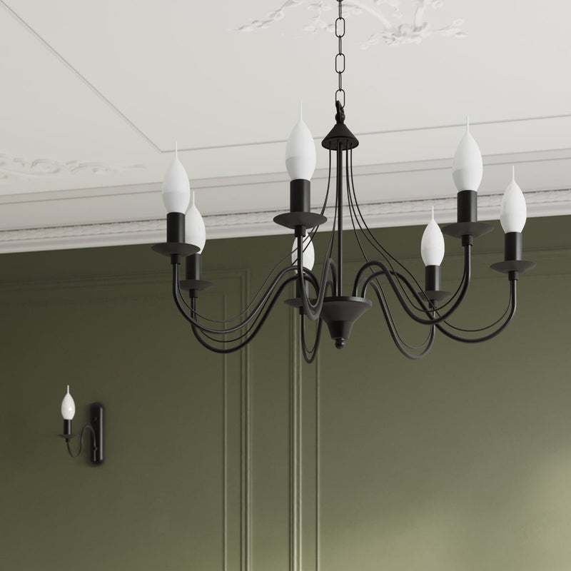 Wandlamp MINERWA zwart