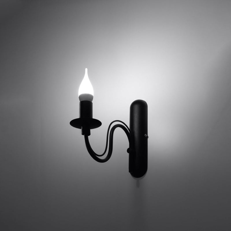Wandlamp MINERWA zwart