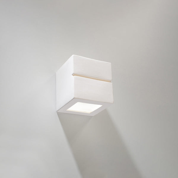 Wandlamp keramiek LEO LINE