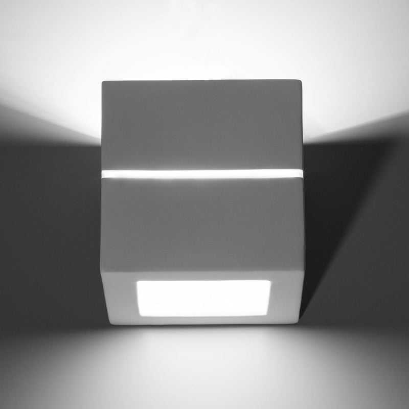 Wandlamp keramiek LEO LINE
