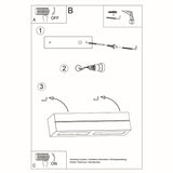 Wandlamp keramiek VEGA LINE