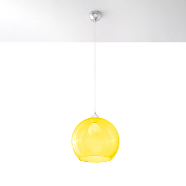 Hanglamp BALL geel