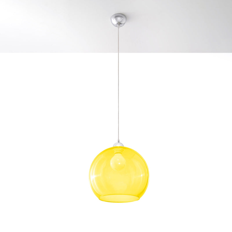 Hanglamp BALL geel