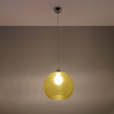 Hanglamp BALL geel