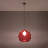 Hanglamp BALL rood