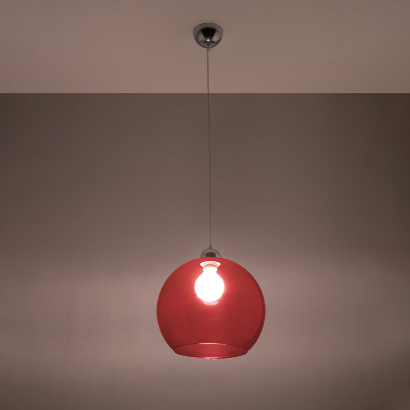 Hanglamp BALL rood