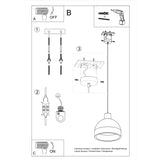 Hanglamp DAMASO