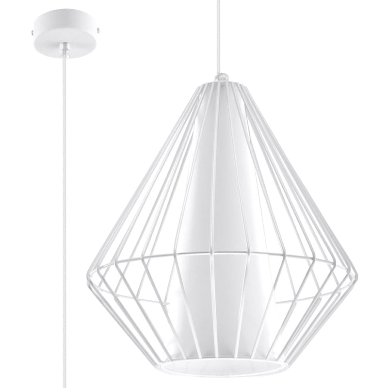 Hanglamp DEMI wit