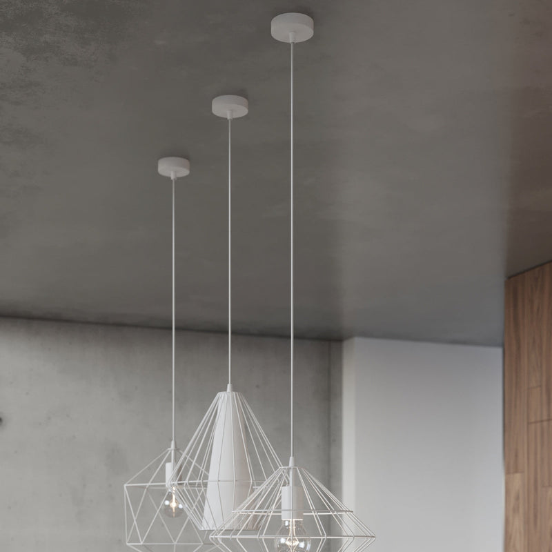 Hanglamp DEMI wit