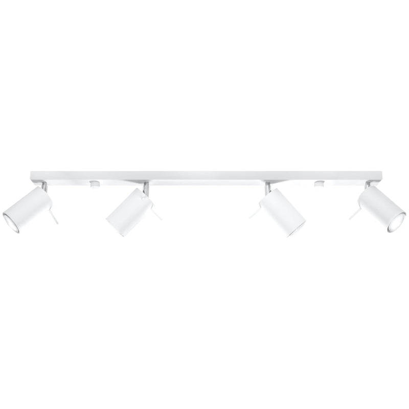 Plafondlamp RING 4L wit