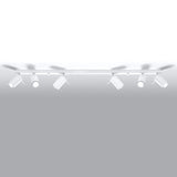 Plafondlamp RING 6L wit