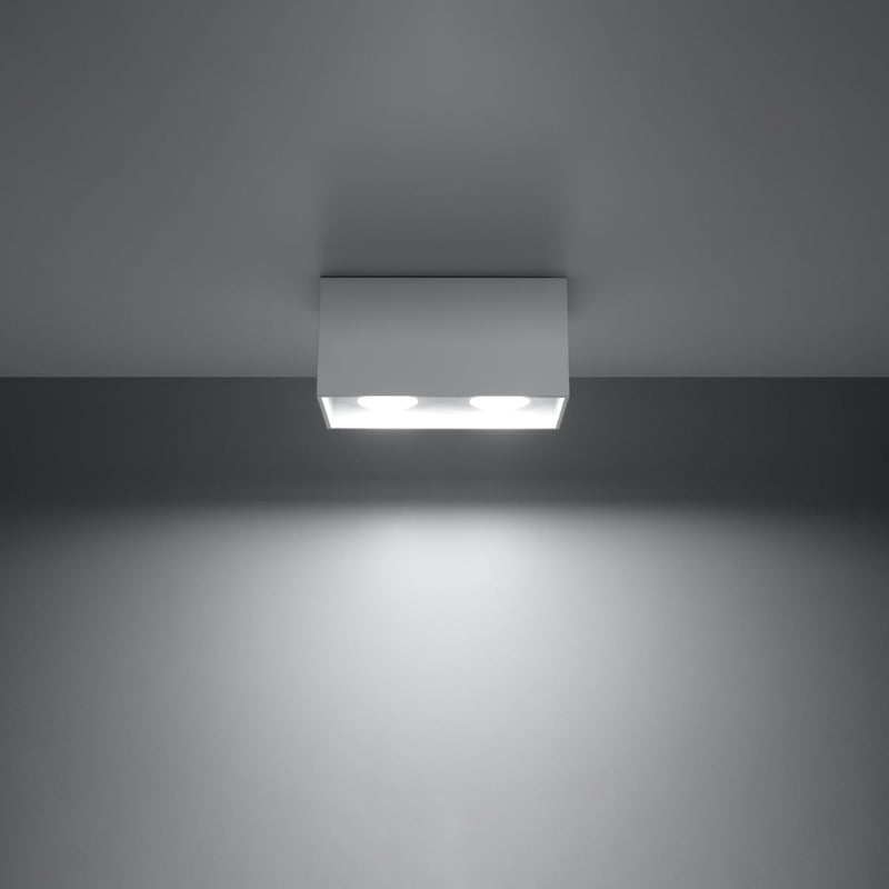 Plafondlamp QUAD wit