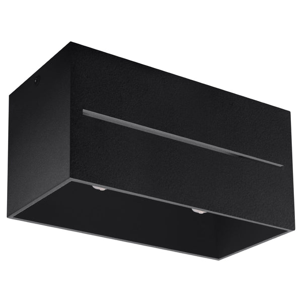 Plafondlamp LOBO 2 zwart