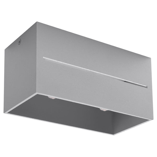 Plafondlamp LOBO 2 grijs