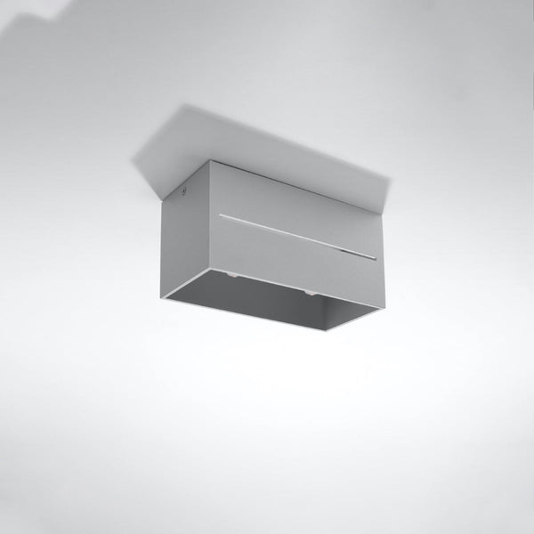 Plafondlamp LOBO 2 grijs
