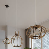 Hanglamp ARANCIA natuurlijk hout