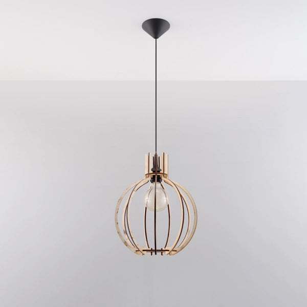 Hanglamp ARANCIA natuurlijk hout