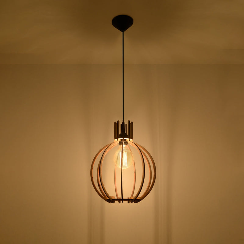 Hanglamp ARANCIA natuurlijk hout