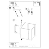Wandlamp PIXAR wit