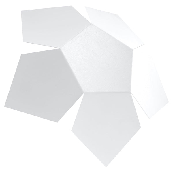 Wandlamp PENTA wit