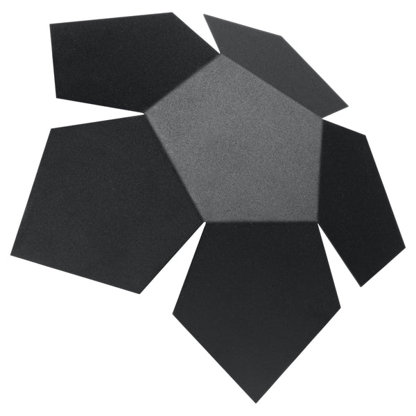 Wandlamp PENTA zwart