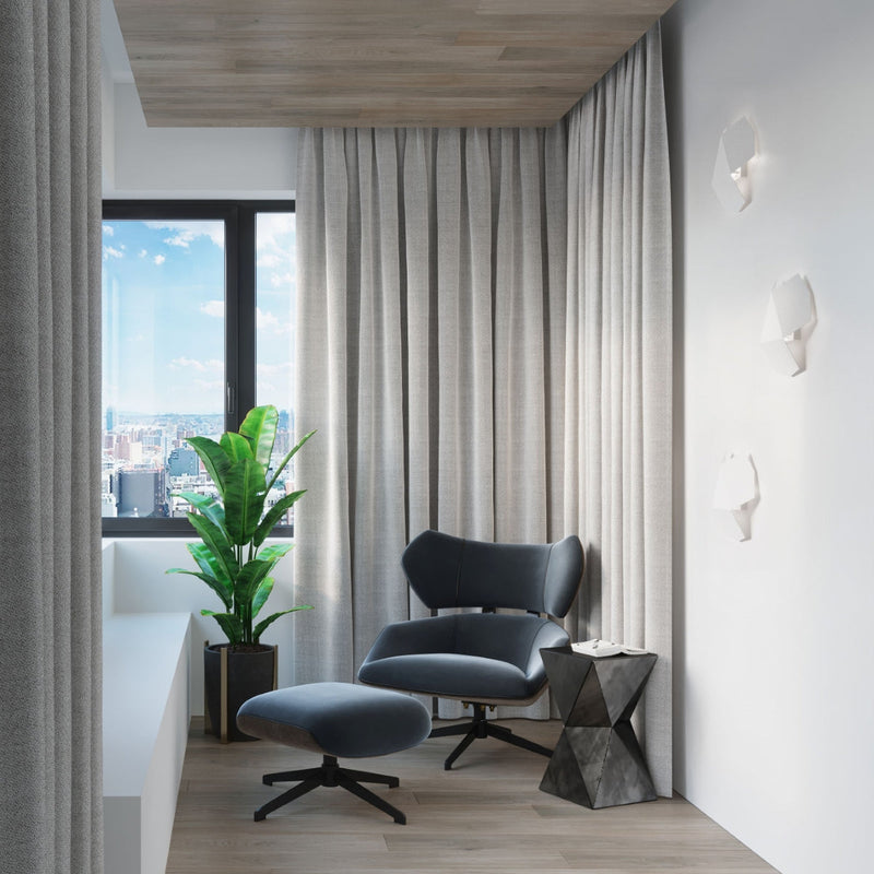 Wandlamp TRE wit