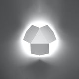 Wandlamp TRE wit