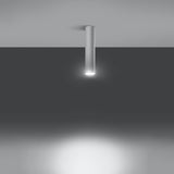 Plafondlamp LAGOS 30 wit