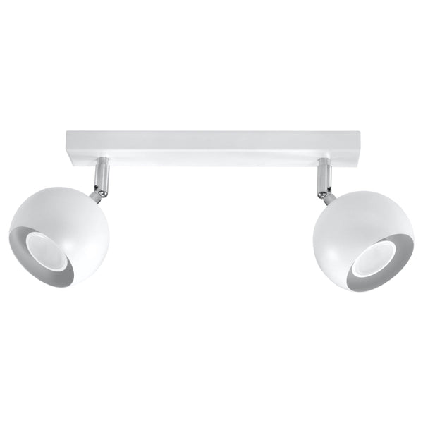 Plafondlamp OCULARE 2 wit