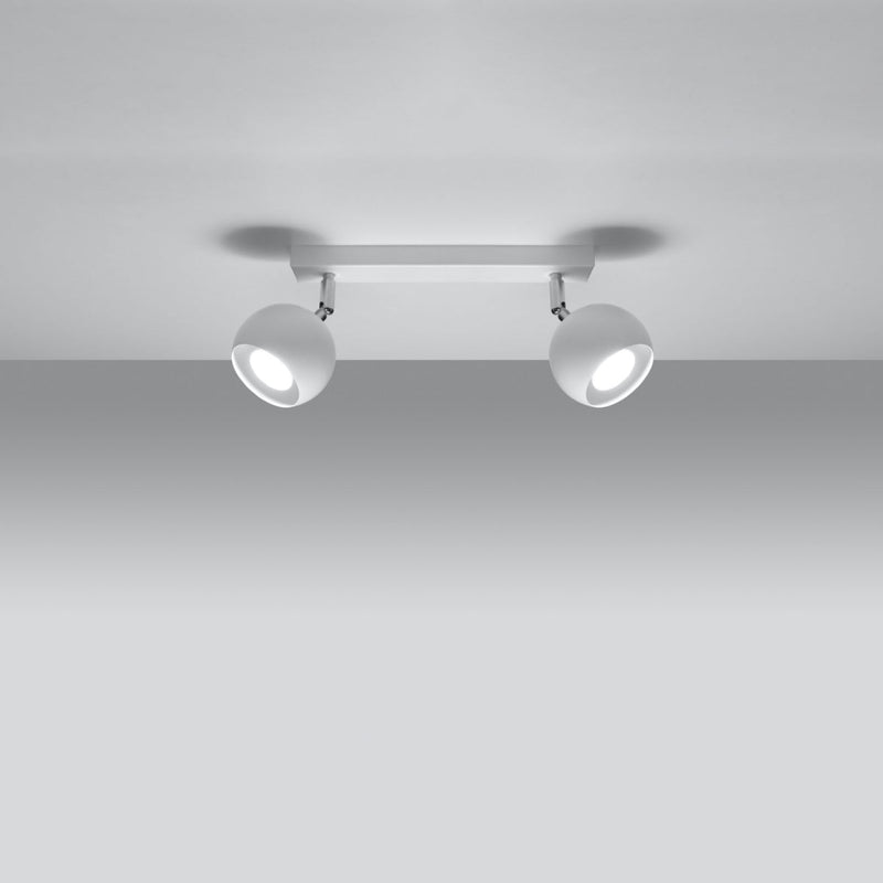 Plafondlamp OCULARE 2 wit