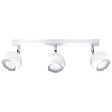 Plafondlamp OCULARE 3 wit