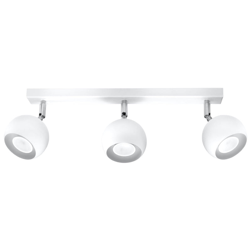Plafondlamp OCULARE 3 wit