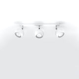 Plafondlamp OCULARE 3 wit