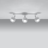 Plafondlamp OCULARE 3 wit