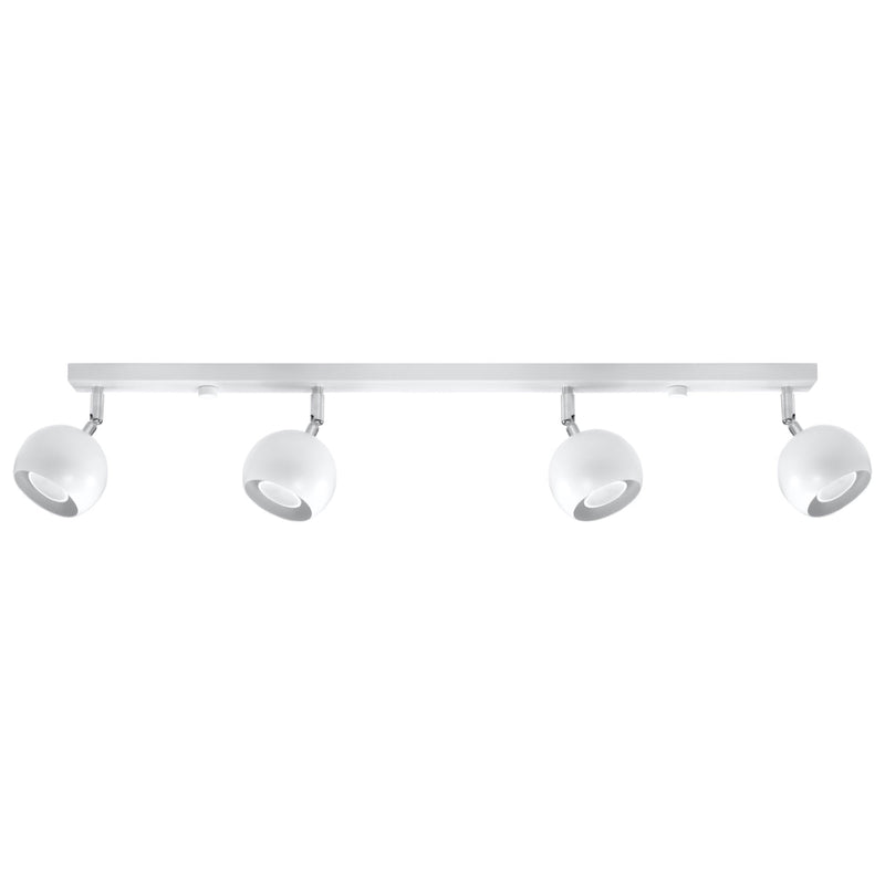 Plafondlamp OCULARE 4L wit