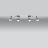 Plafondlamp OCULARE 4L wit