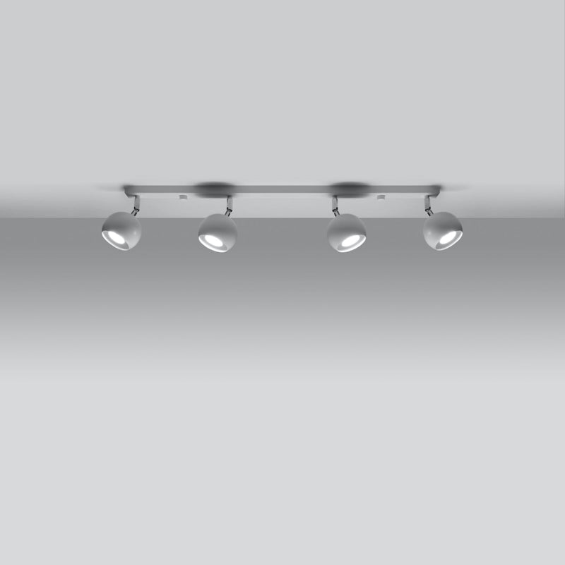 Plafondlamp OCULARE 4L wit