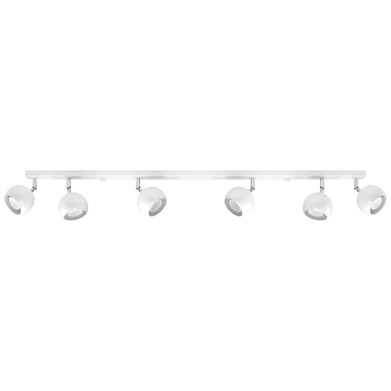 Plafondlamp OCULARE 6L wit