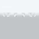 Plafondlamp OCULARE 6L wit
