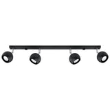 Plafondlamp OCULARE 4L zwart