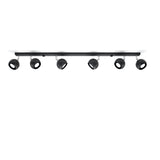Plafondlamp OCULARE 6L zwart