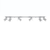 Plafondlamp RING 6L grijs