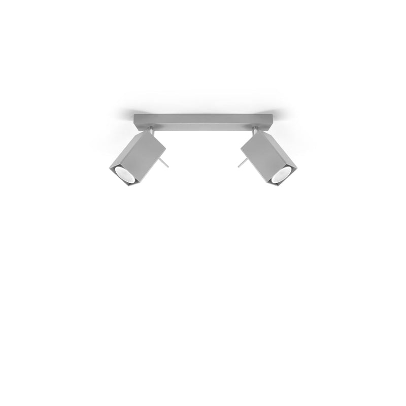 Plafondlamp MERIDA 2 grijs