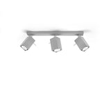 Plafondlamp MERIDA 3 grijs